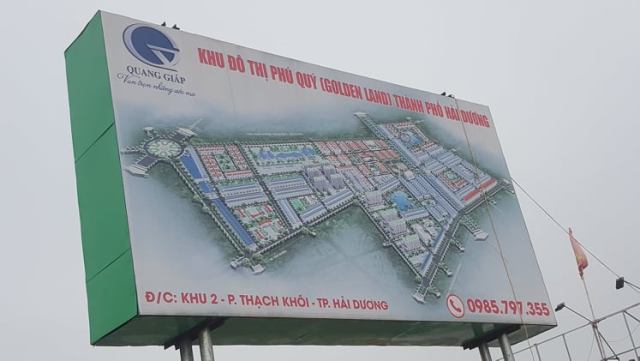 Phối cảnh dự &aacute;n Goldenland