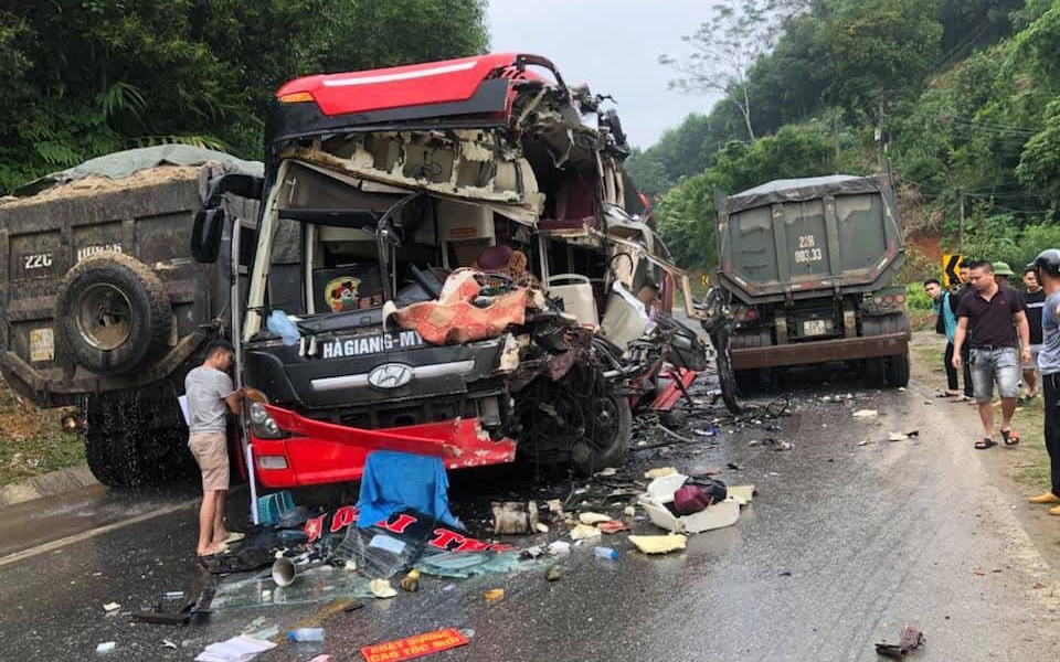 Hiện trường vụ tai nạn