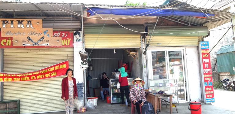 KHu đ&aacute;t gia đ&igrave;nh b&agrave; Tương được c&aacute;p năm 1984 hiện đang tranh chấp với gia đ&igrave;nh &ocirc;ng Cổn