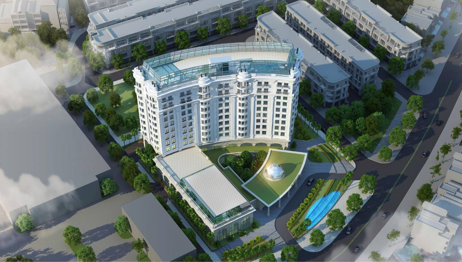 Phối cảnh dự kiến của dự &aacute;n