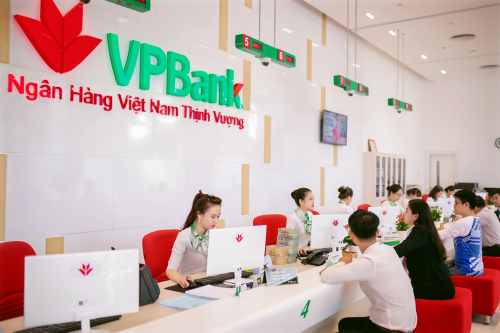 Một hoạt động giao dịch tại VPBank. Ảnh minh họa