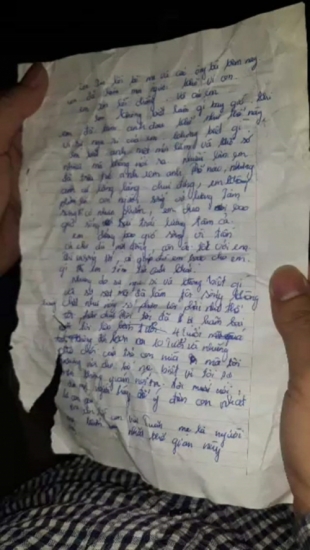 Hải Phòng: Lá thư nêu nguyên nhân người mẹ ôm 2 con nhỏ nhảy cầu tự tử