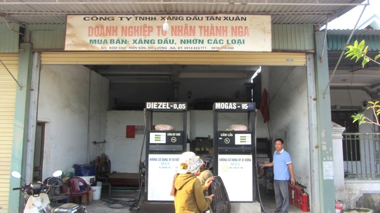 địa điểm kinh doanh xăng d&agrave;u cảu Doanh nghiệp Th&agrave;nh Nga sẽ phải di chuyển