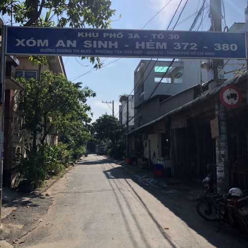 Hẻm 372 &ndash; 380 Đường Dương Thị Mười, phường T&acirc;n Thới Hiệp, quận 12