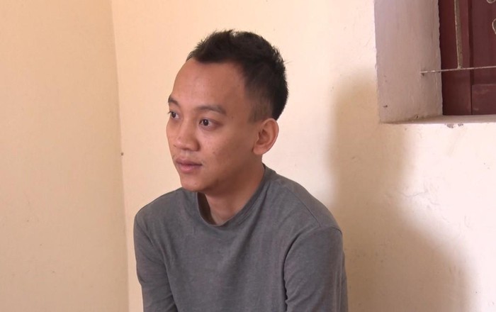 Nguyễn Minh T&acirc;n tại Cơ quan C&ocirc;ng an. Ảnh IT