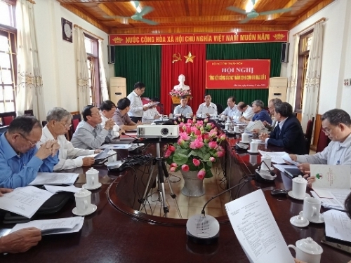 Tỉnh Thanh Hóa: Người cao tuổi cụm  thi đua số 2 giao ban và tổng kết công tác hội năm 2019