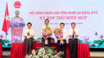 Nghệ An: Bầu bổ sung 2 Phó Chủ tịch Ủy UBND tỉnh