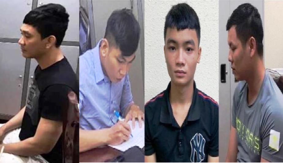 Nh&oacute;m đối tượng ch&eacute;m chết Qu&acirc;n xa lộ. Ảnh IT
