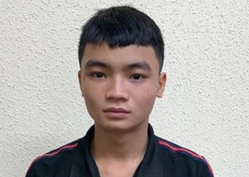 Một trong những nghi can bị bắt giữ. Ảnh C&ocirc;ng an TP Hồ Ch&iacute; Minh