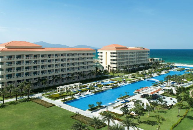 To&agrave;n cảnh khu nghỉ dưỡng Sheraton Grand Đ&agrave; Nẵng Resort