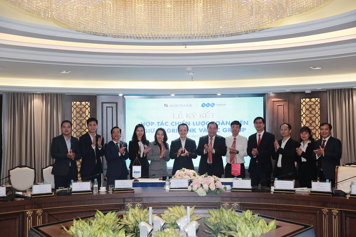 Tập đo&agrave;n FLC v&agrave; Agribank kỳ vọng hai b&ecirc;n hợp t&aacute;c song h&agrave;nh c&ugrave;ng ph&aacute;t triển