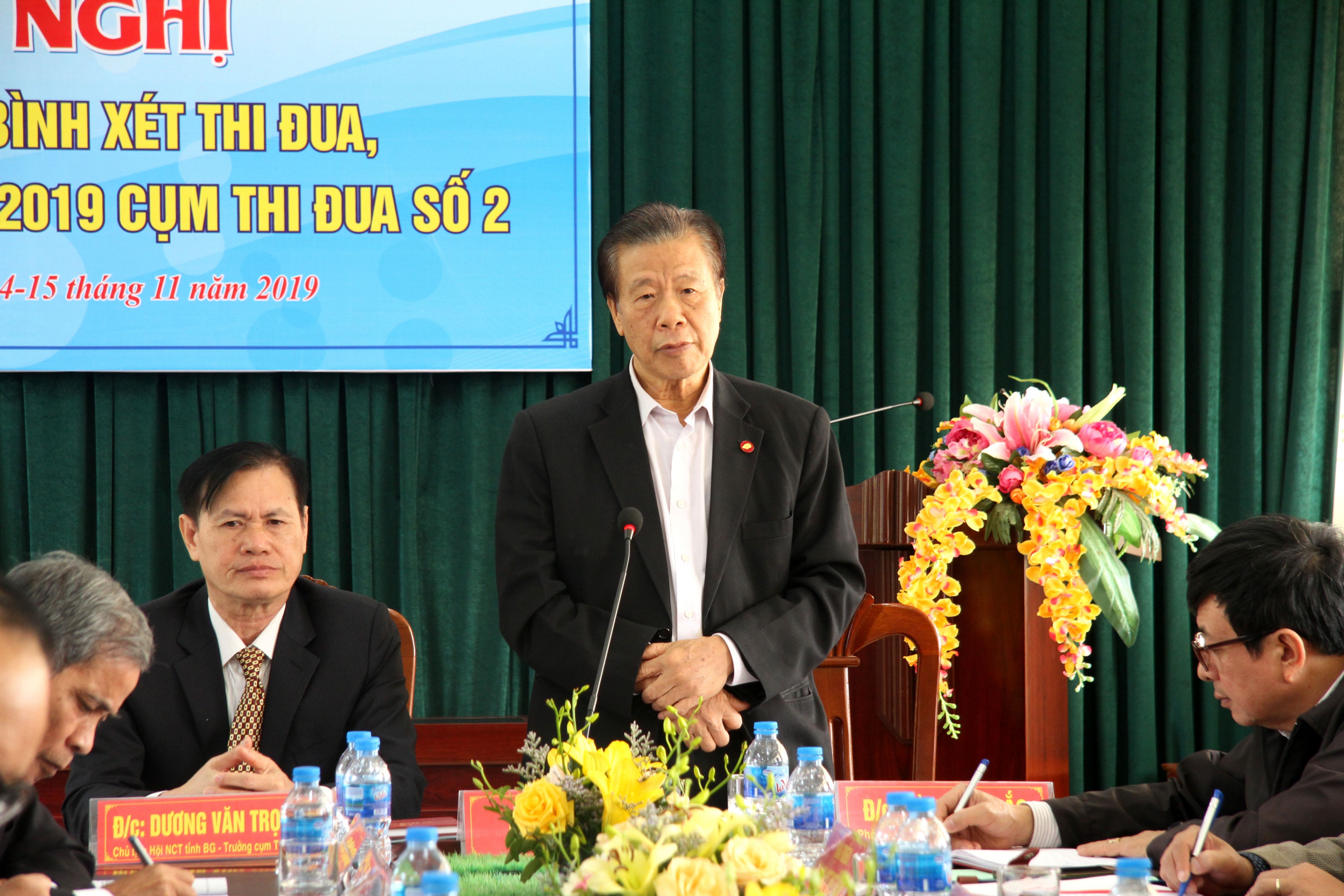 Ph&oacute; Chủ tịch Thươgnf trực Đ&agrave;m Hữu Đắc ph&aacute;t biểu chỉ đạo