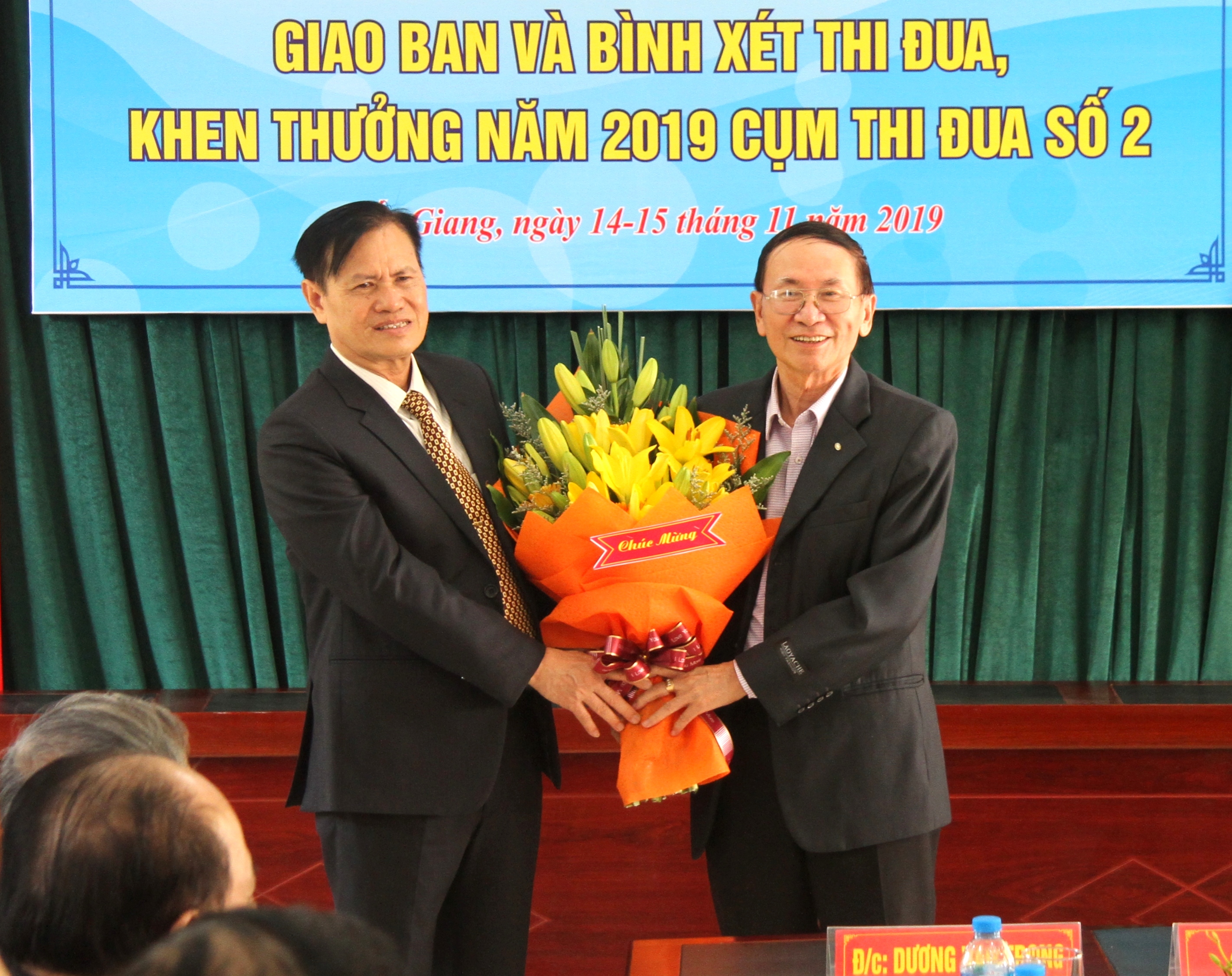 B&agrave;n giao Cụm trưởng năm 2020 cho Hội NCT tỉnh Th&aacute;i Nguy&ecirc;n