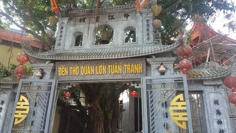 Hộ &ocirc;ng Mai Văn Được tự &yacute; x&acirc;y dựng v&agrave; dựng biển thờ Quan lớn Tuần Tranh