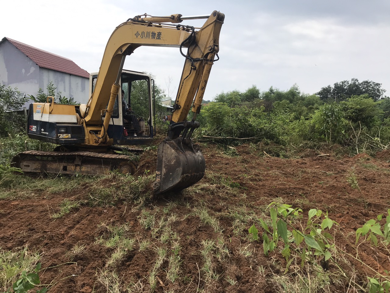Đất đang c&oacute; tranh chấp, nhưng ch&iacute;nh quyền x&atilde; Cửa Dương v&agrave; huyện Ph&uacute; Quốc vẫn cho tổ chức san ủi.