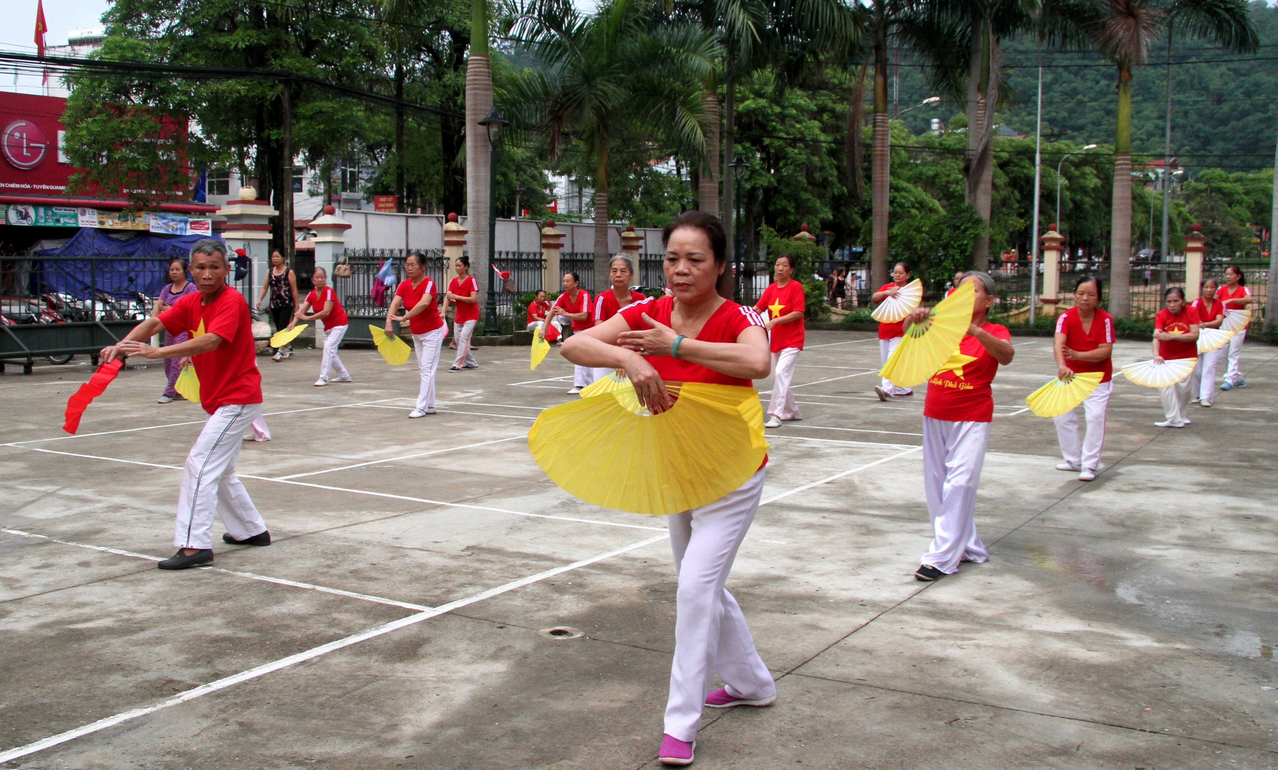 B&agrave;i dưỡng sinh của NCT huyện Chi&ecirc;m H&oacute;a