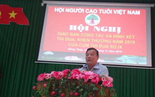 Giao ban Cụm thi đua số IX năm 2019: Chăm sóc và phát huy vai trò của NCT trong các lĩnh vực