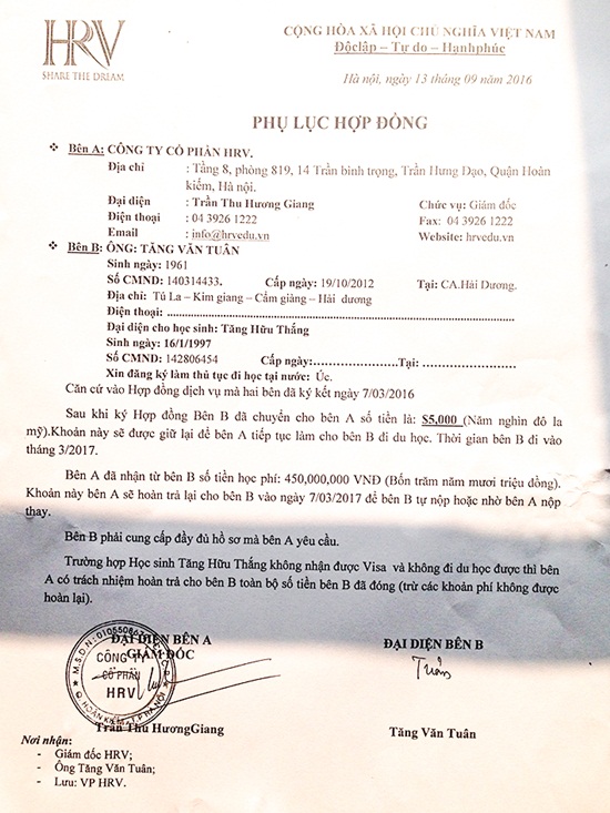   Cảnh giác với chiêu bài lừa du học, xuất khẩu lao động   