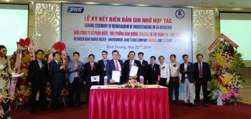 BIWASE và Tập đoàn TSK Hàn Quốc kí kết hợp tác đầu tư