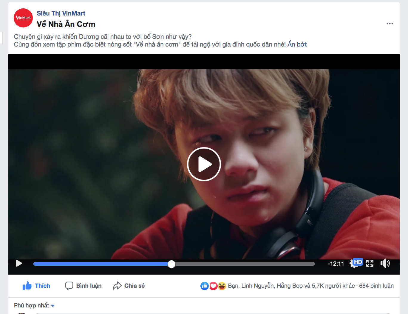 &ldquo;Về nh&agrave; ăn cơm&rdquo; nhận được quan t&acirc;m lớn từ cộng đồng mạng