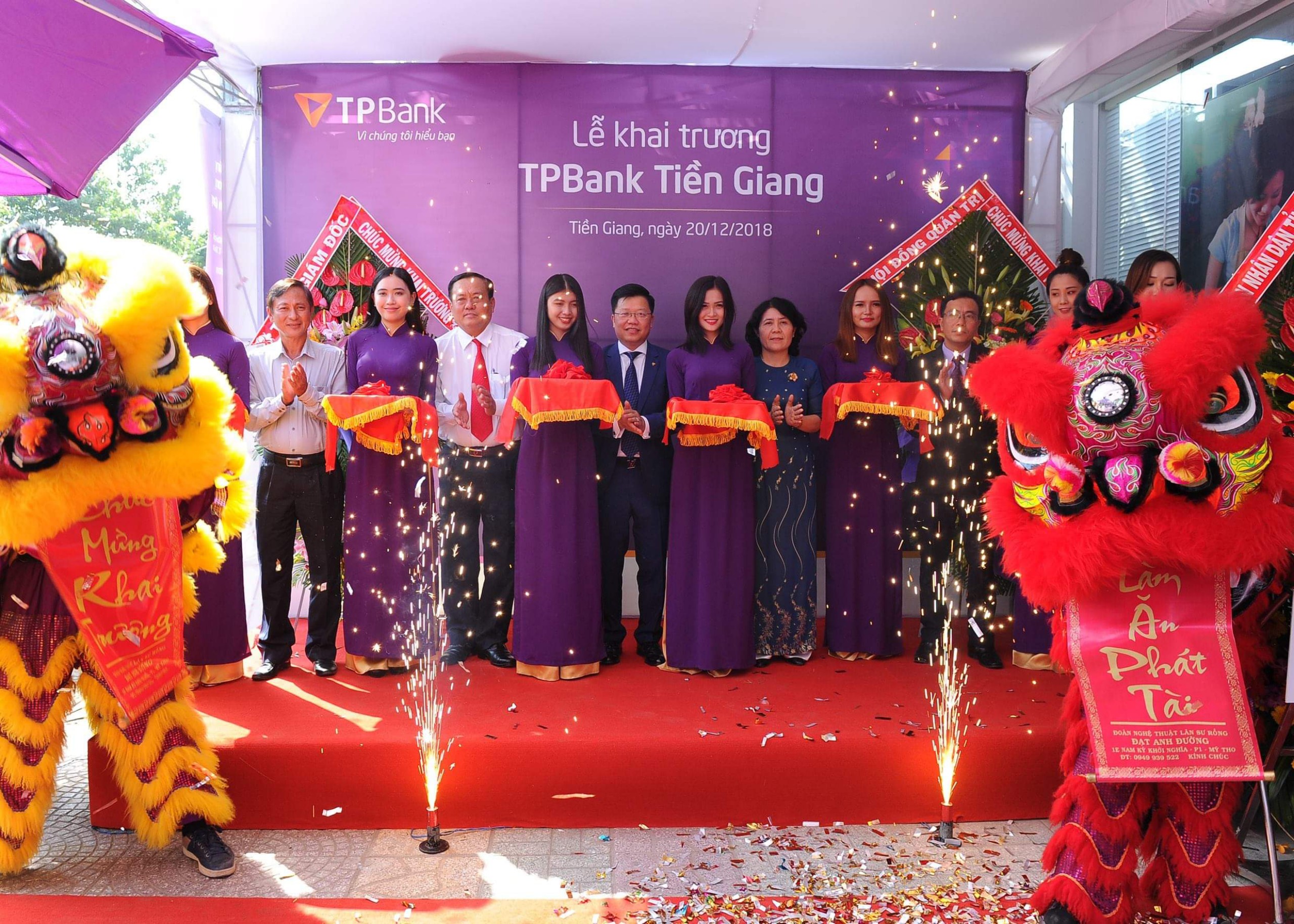 Ng&acirc;n h&agrave;ng TMCP Ti&ecirc;n Phong đ&atilde; khai trương v&agrave; ch&iacute;nh thức đưa v&agrave;o hoạt động chi nh&aacute;nh đầu ti&ecirc;n tại tỉnh Tiền Giang