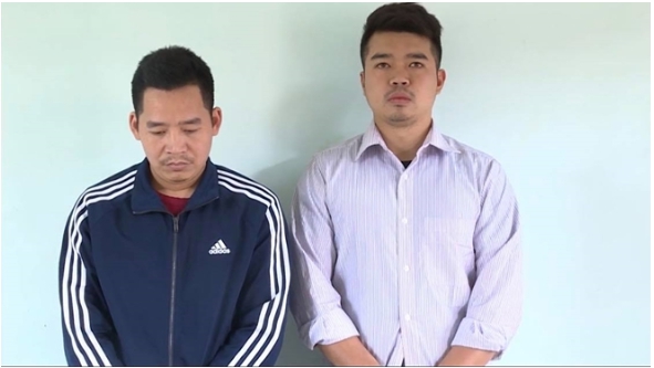 Hai đối tượng trong vụ &aacute;n.