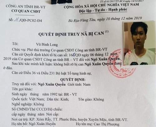 Con phó trưởng công an huyện bị truy nã vì tổ chức đánh bạc