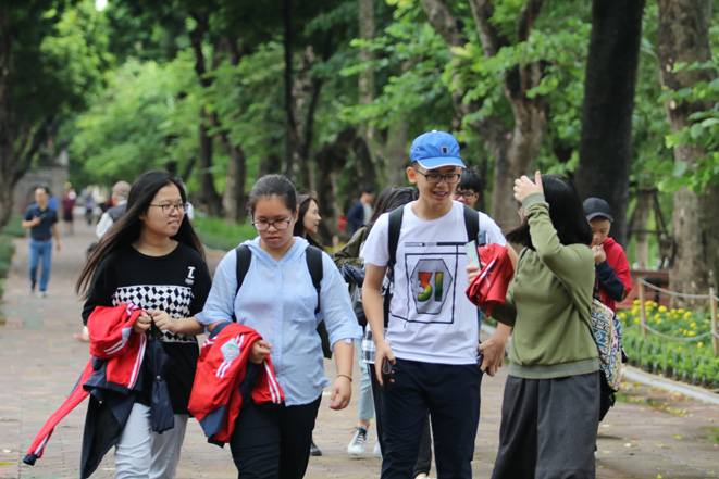 H&agrave; Nội kh&ocirc;ng mưa, ng&agrave;y nắng.