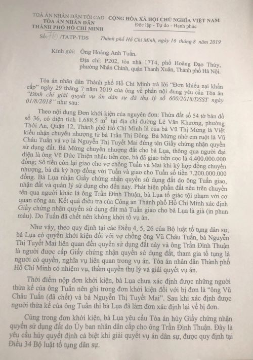 Luật sư bị tố vì hù “xử” tòa, có dấu hiệu vu cáo nguyên đơn ?!
