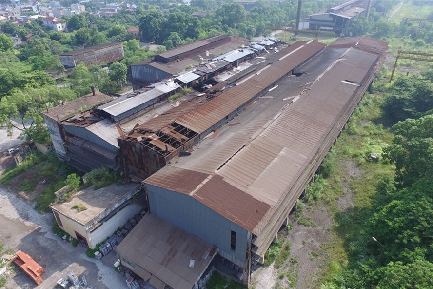 Một g&oacute;c Nh&agrave; m&aacute;y Luyện c&aacute;n th&eacute;p Gia S&agrave;ng trước l&uacute;c b&agrave;n giao