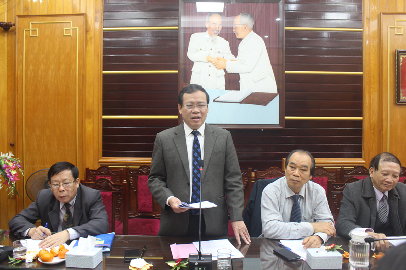 Đại diện Hội Li&ecirc;n hiệp Thanh ni&ecirc;n Việt Nam bổ sung, đ&oacute;ng g&oacute;p v&agrave;o B&aacute;o c&aacute;o tổng kết