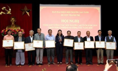 Hội NCT huyện Thanh Trì, TP Hà Nội: Triển khai nhiệm vụ năm 2020