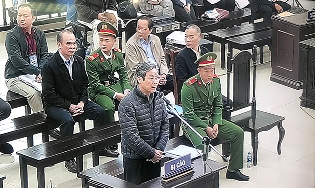 Bị c&aacute;o Nguyễn Bắc Son.