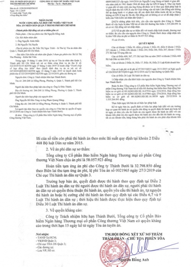 Vụ tranh chấp về hợp đồng bảo hiểm giữa Công ty Thành Bưởi với VBI: Không có cơ sở chấp nhận quan điểm của VBI