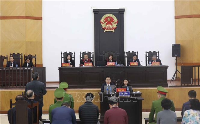 Quang cảnh phi&ecirc;n t&ograve;a. Ảnh: Do&atilde;n Tấn/TTXVN