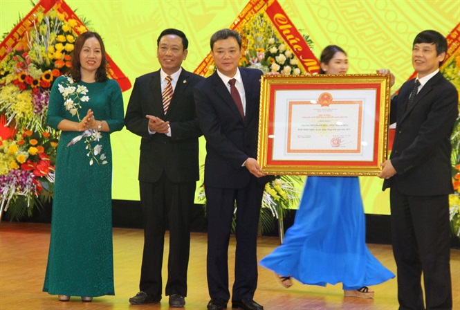 Thanh Hóa: Lễ công bố TP Thanh Hóa hoàn thành nhiệm vụ xây dựng nông thôn mới năm 2019.