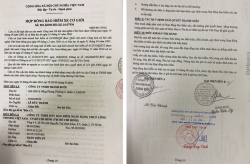 Vụ tranh chấp về hợp đồng bảo hiểm giữa Công ty Thành Bưởi với VBI: Không có cơ sở chấp nhận quan điểm của VBI (Tiếp theo kì trước)