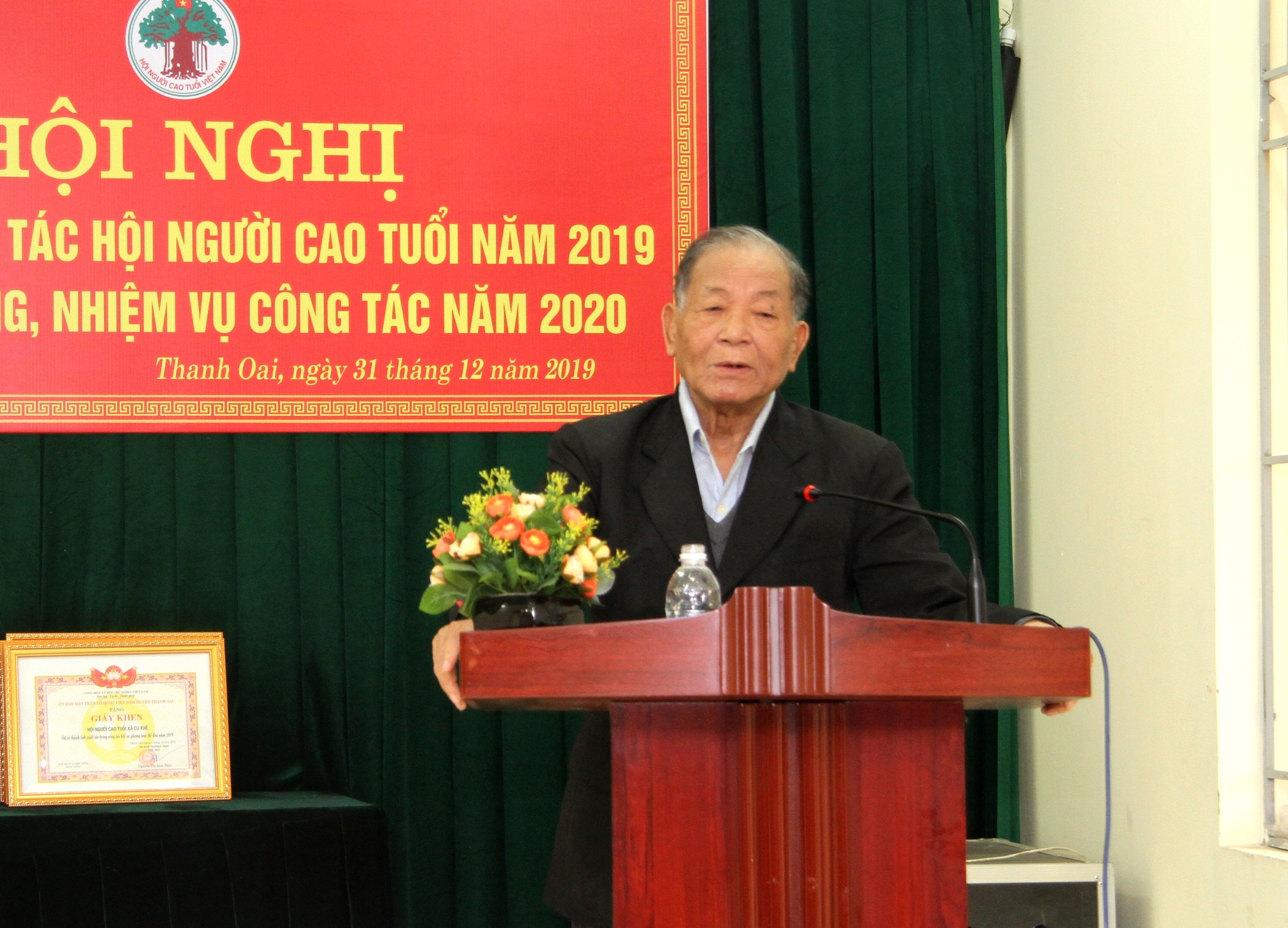 &Ocirc;ng Phạm Văn Ngọc ph&aacute;t biểu