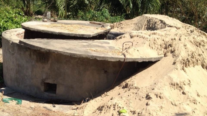 Giếng nước bị bà Hộ, bà Liên san lấp..