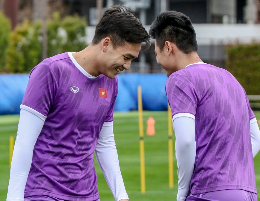 Thầy Park cùng học trò bóc băng ghi hình, quyết tâm giành điểm trước Nhật Bản