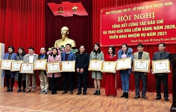 Thanh Hoá: Tổng kết công tác báo chí, xuất bản và trao Giải Búa liềm vàng năm 2020