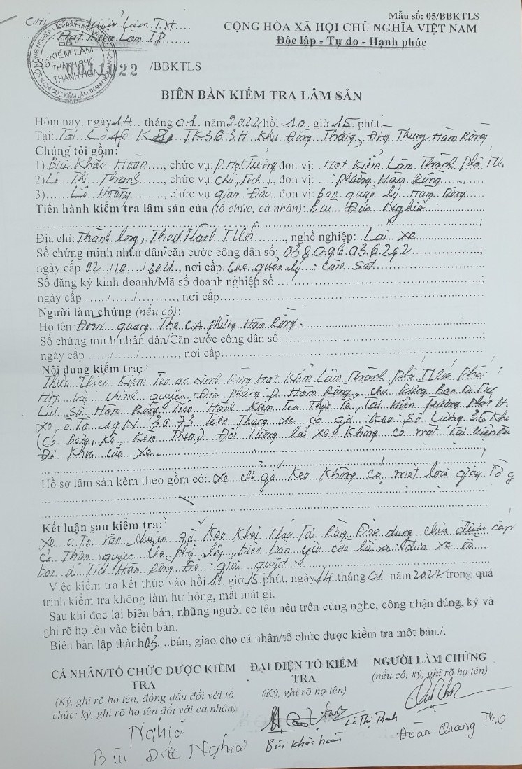 Thanh Hóa: Cần xử lý nghiêm đối tượng múc đất lâm nghiệp và chặt phá rừng đặc dụng
