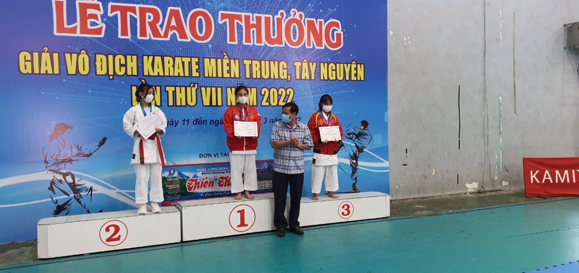 Giải vô địch Karate Miền Trung- Tây Nguyên 2022