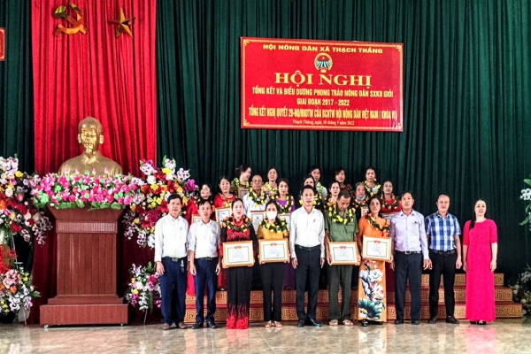 Hội Nông dân xã Thạch Thắng, huyện Thạch Hà, tỉnh Hà Tĩnh: Đẩy mạnh phong trào thì đua sản xuất, kinh doanh giỏi