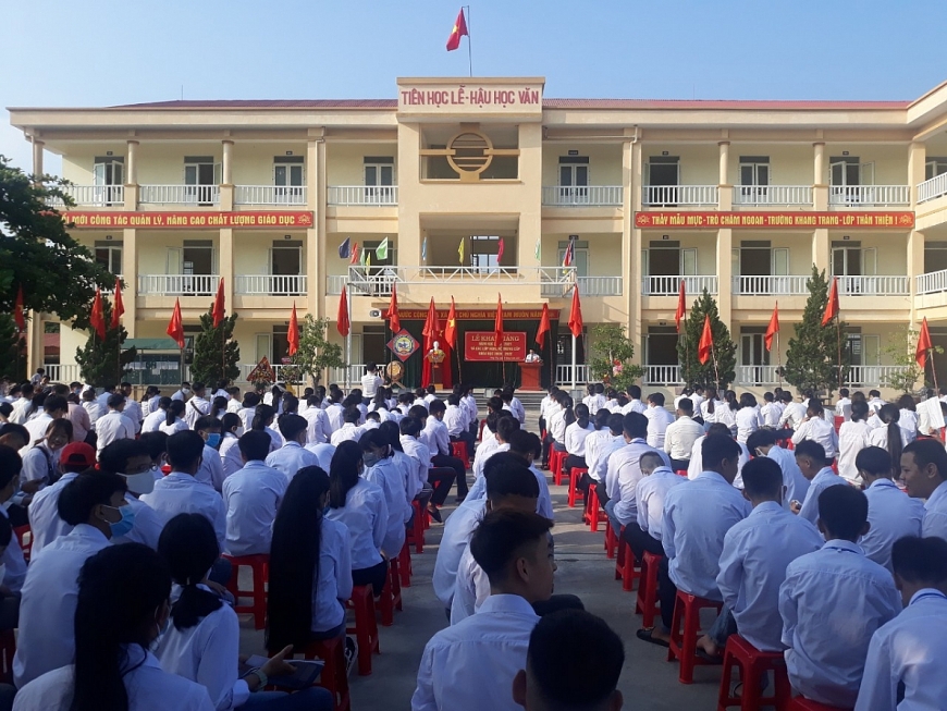 Hiệu quả từ việc học văn hoá, kết hợp với học nghề đối với học sinh sau tốt nghiệp Trung học cơ sở.