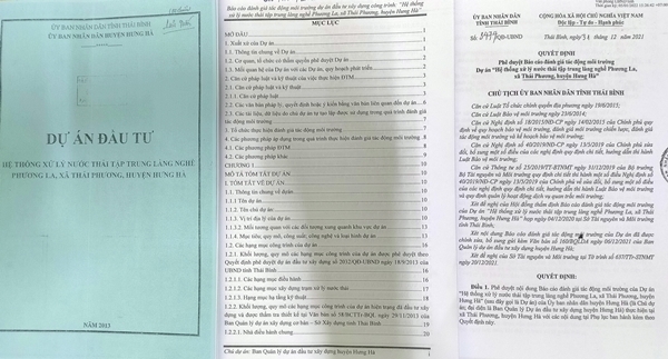 Dự án Nhà máy xử lý nước thải tập trung làng nghề Phương La - Chủ đầu tư có cách giải quyết “lạ”
