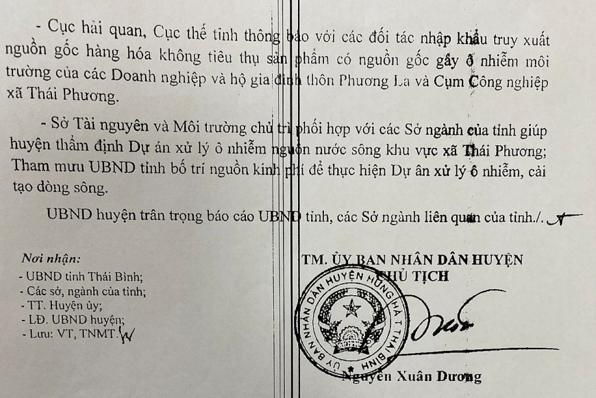 Dự án Nhà máy xử lý nước thải tập trung làng nghề Phương La - Chủ đầu tư có cách giải quyết “lạ”
