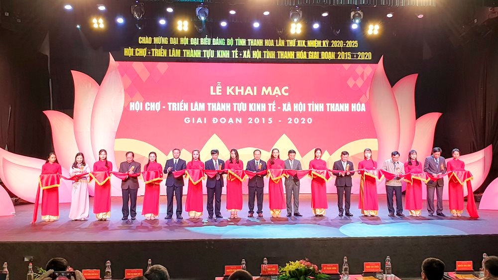 Thanh Hóa: Khai mạc Hội chợ - Triển lãm thành tựu kinh tế, xã hội