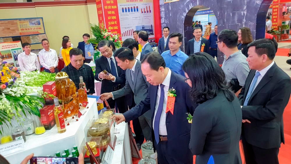 Thanh Hóa: Khai mạc Hội chợ - Triển lãm thành tựu kinh tế, xã hội