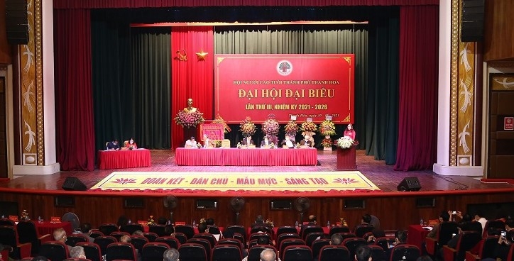 Đại hội đại biểu Hội NCT TP Thanh hoá lần thứ III nhiệm kỳ 2021-2026